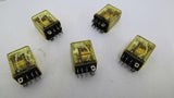 IDEC RH2B-UL Power Relay 1/3HP 240VAC Lot Of 5