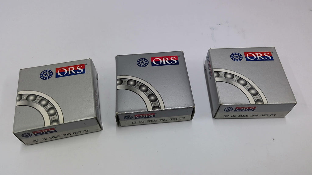 ORS 6005 2RS G93 C3 Bearing Lot Of 3