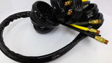 3 Air Hose in Tubing 12' Long Couplings Bore 1/2"
