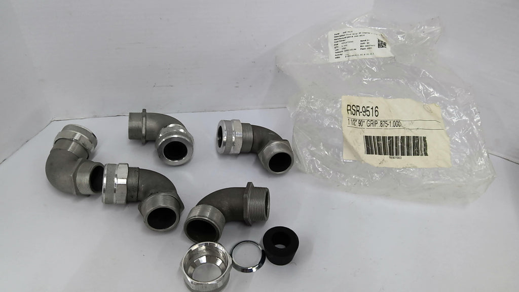 RSR-9516 Cord Grip 90 Degrees 1/2" Lot Of 5