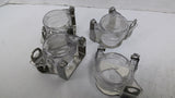 Square D Padlock Lot Of 4 1 3/4" X 1 3/4" X 1 5/8"
