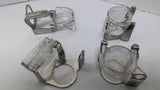 Square D Padlock Lot Of 4 1 3/4" X 1 3/4" X 1 5/8"