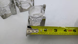 Square D Padlock Lot Of 4 1 3/4" X 1 3/4" X 1 5/8"