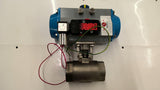 Jamesbury VPVL300SR4/5BC part-turn pneumatic rack-and-pinion actuator 60Psi