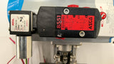 Jamesbury VPVL300SR4/5BC part-turn pneumatic rack-and-pinion actuator 60Psi