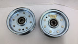 Phoenix 31400-100 Flat Idler Pulley Belt width 1" Bore 5/8" OAW 4 1/2" Lot Of 2