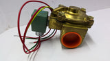 ASCO 8210G8 Red Hat 2-Way Solenoid Valve 1 1/4" 100 PSI