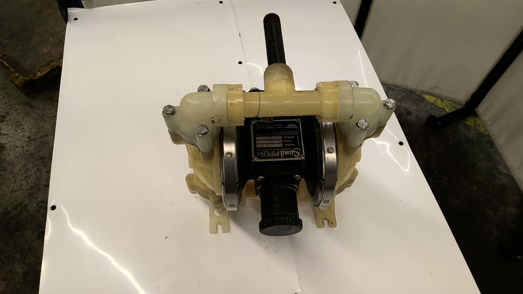 Sandpiper PB1/2-A Type TR-2-PP Aodd Diaphragm Pump 100Psi 0-14Gpm 1/2" Ports