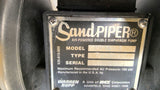 Sandpiper PB1/2-A Type TR-2-PP Aodd Diaphragm Pump 100Psi 0-14Gpm 1/2" Ports