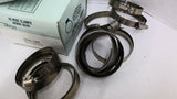 Dixon HSS-188 Stainless Steel Hose Clamps 9 3/8" - 12 1/4" 10 per Box Lot Of 2
