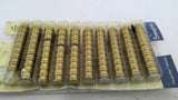 Swagelok B-600 Brass 3/8" Tube Ferrule Set Lot Of 10