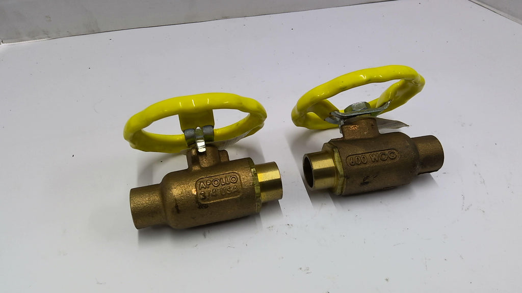 Apollo 600 WOG 3/4 Ball Valve Lot Of 2