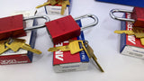 American Lock A1106KAW600RED 0062AK Pad Lock Lot Of 4