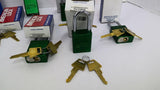 American Lock A1106KAMKW600GRN Pad Lock Lot Of 6 System SG418