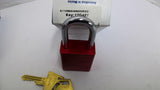 American Lock A1106KAW600RED Pad Lock 0072AP Series 1100 Lot of 6