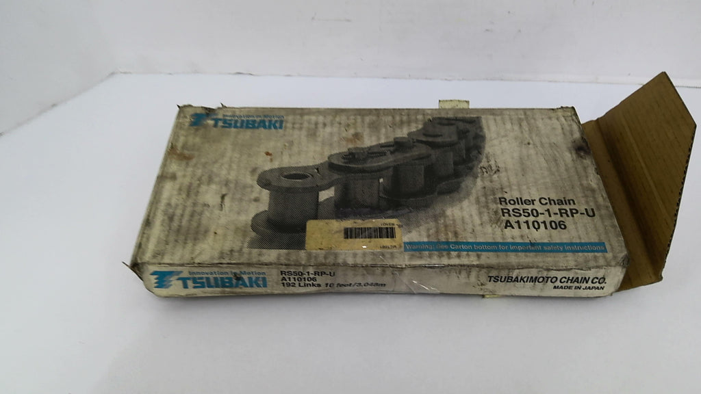 Tsubaki RS50-1-RP-U A110106 10' Roller Chain 192 Links