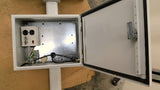 Rittal Electronic Enclosure Floor Stand With Rittal CP6533 and AE1031 Enclosures