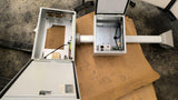 Rittal Electronic Enclosure Floor Stand With Rittal CP6533 and AE1031 Enclosures