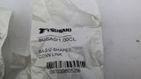 Tsubaki 50SAO/1.00CL U-Shaped Connecting Link Lot of 5