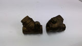 Lunkenheimer 554Y 200S 1/4" Swing Check Valve Lot Of 2