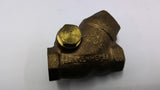 Lunkenheimer 554Y 200S 1/4" Swing Check Valve Lot Of 2