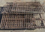 Collapsible Industrial Wire Storage Basket 46 1/2" x 36" x 31"