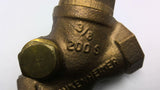 Lunkenheimer 554Y 200S 3/8" Swing Check Valve Lot Of 2