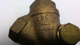 Lunkenheimer 554Y 200S 3/8" Swing Check Valve Lot Of 2