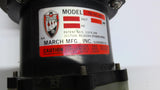 March TE-5C-MD Pump .2 HP 110/220 Volts 2825 RPM 50HZ Single Phase 42YZ