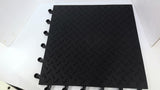 Wearwell Ergodeck 1324974 Rubber Matt Flooring 10 Per Box 18" X 18" X 7/8"