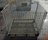 Collapsible Industrial Wire Storage Basket 48x40x41