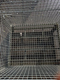 Collapsible Industrial Wire Storage Basket 48x40x41