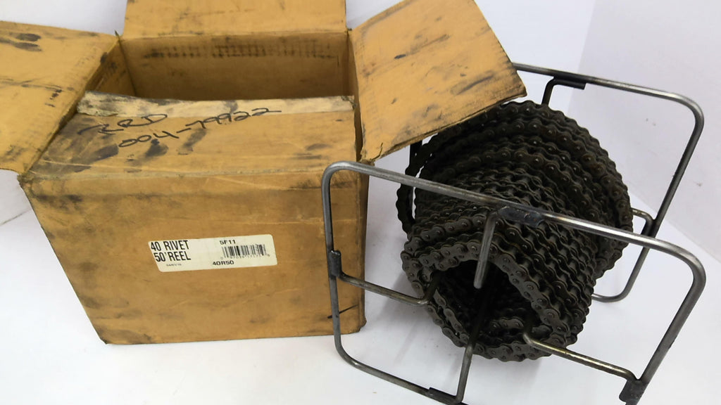 Tsubaki 40R Roller Chain 40 Rivet 1/2" Pitch