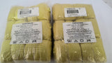 1056433V02 18" Yellow 2-Ply Sleeves 12 Per Bag Lot Of 2