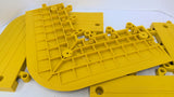 ErgoDeck 560.78X6X15X15YL-CS4 Yellow Heavy Duty Outside Corner Mat Lot Of 4