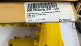 ErgoDeck 560.78X6X15X15YL-CS4 Yellow Heavy Duty Outside Corner Mat Lot Of 4
