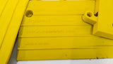 ErgoDeck 560.78X6X15X15YL-CS4 Yellow Heavy Duty Outside Corner Mat Lot Of 4