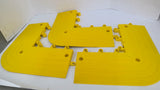 ErgoDeck 560.78x6x15x15YL CS4 Heavy Duty Yellow Corner Mat Lot Of 3