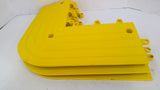 ErgoDeck 560.78x6x15x15YL CS4 Heavy Duty Yellow Corner Mat Lot Of 3