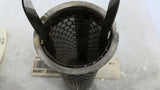 3P1B3A 100 Mesh SS 1" Stainless Steel Strainer Basket Total Length 5"