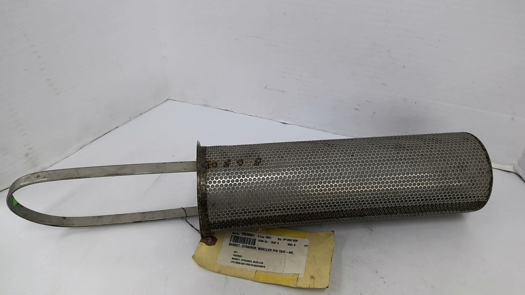 Mueller 3P1D9E 00R Basket Strainer OAD 3 7/8" Basket Length 13" Handle 8 1/2"