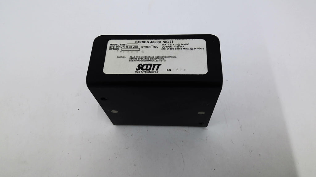 Scott 4800A NIC II Mounts 24VDC 4.2W