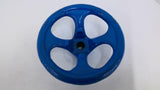 Industrial Valve Wheel Bore 5/8" OAW 5-3/4" Pin Size 1/4"