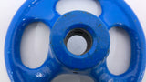 Industrial Valve Wheel Bore 5/8" OAW 5-3/4" Pin Size 1/4"