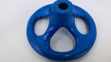 Industrial Valve Wheel Bore 5/8" OAW 5-3/4" Pin Size 1/4"