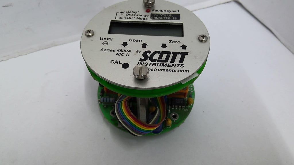 Scott 4800A NIC II Gas Detector Module 0-100% LEL Combustibles