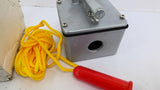 ReSource CP-1 Surface Mount Ceiling Exterior Pull Switch 18AMP 25V 4"L X 3 3/4"