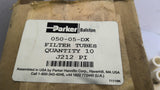 Parker Balston 050-05-DX Filter Tubes J212 PI Box of 12
