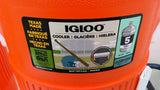 Igloo 5 Gallon Seat Top Beverage Cooler OrangeBox Of 2