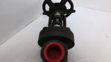 Vogt API602/B16.34 Flowserve Valve A105 OAL 7" OAW 3-1/2" Bore To Bore L 3-3/8"
